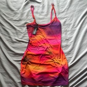 Sunset mini dress